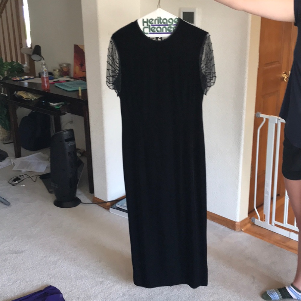 Women’s black formal dress